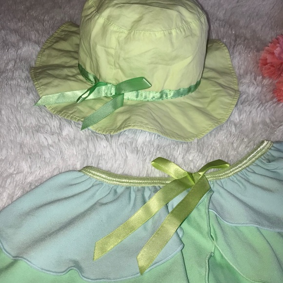 Youth 5/7 American Girl Doll Brand Swim bathingsui - Picture 7 of 7